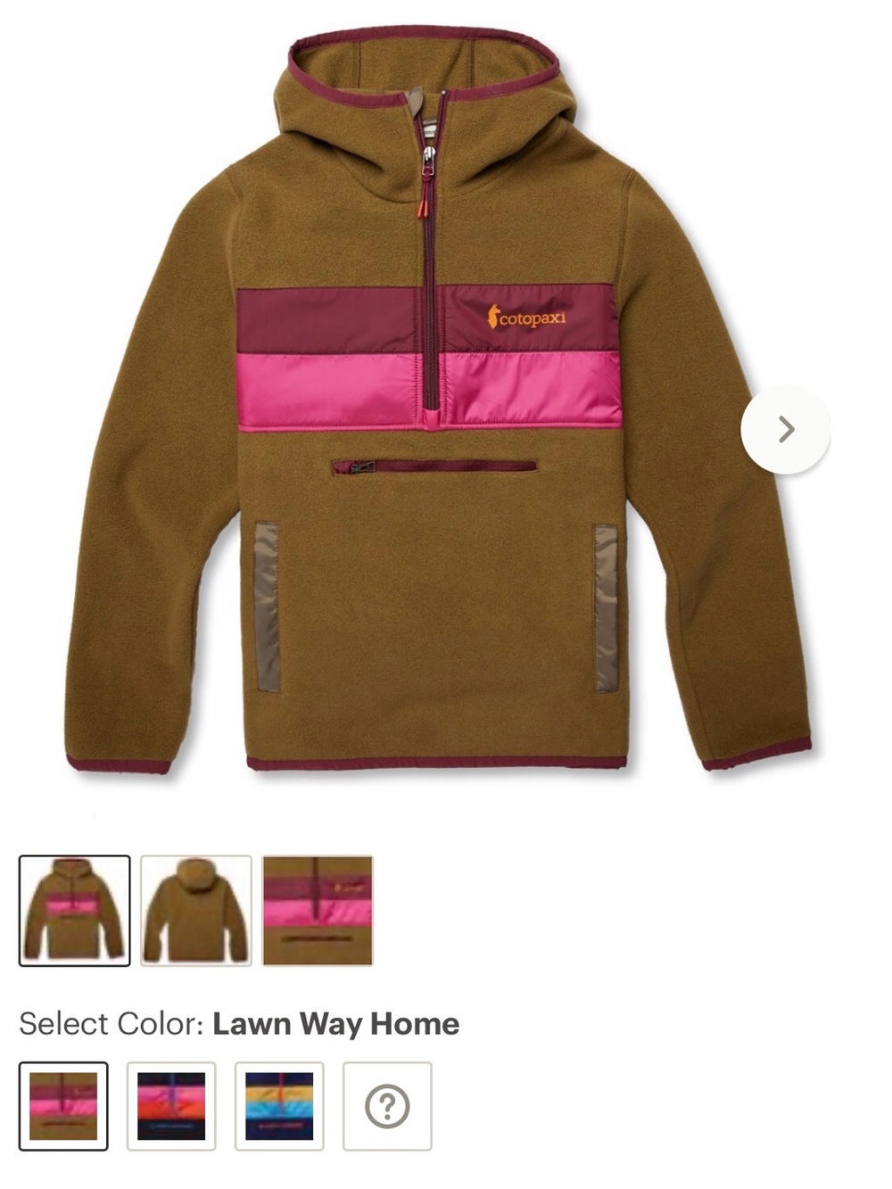 Cotopaxi Teca Half-Zip Fleece Hoodie - Women's